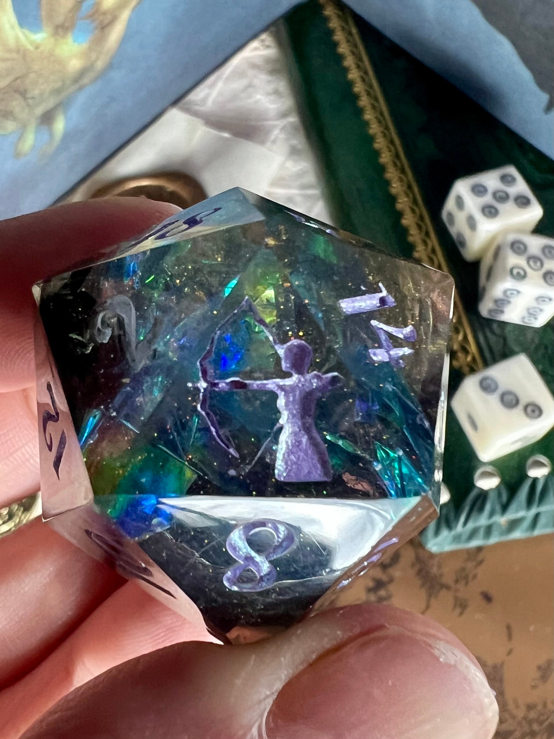 Gleaming Shadows - D20 Chonk Scales of Basgiath Collection
